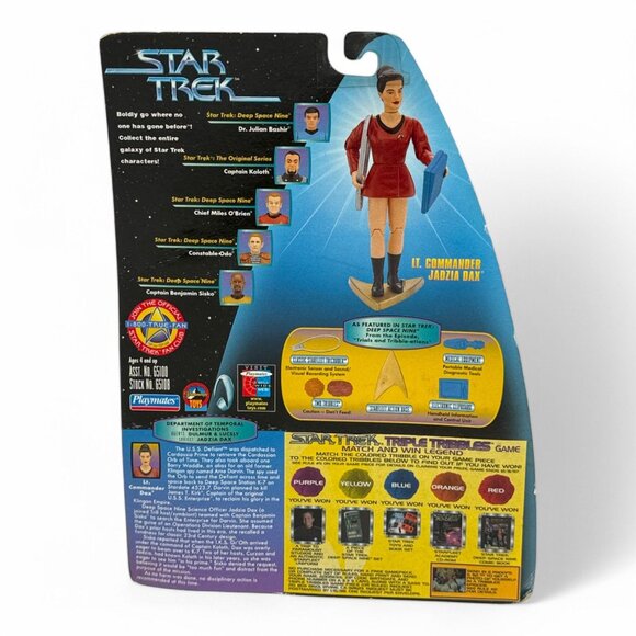 Star Trek Warp Factor Series 1 Lt. Commander Jadzia Dax Action Figure Collectibl - Picture 6 of 8